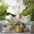Nordic Hand Painted Tropical Leaves WKIDI003