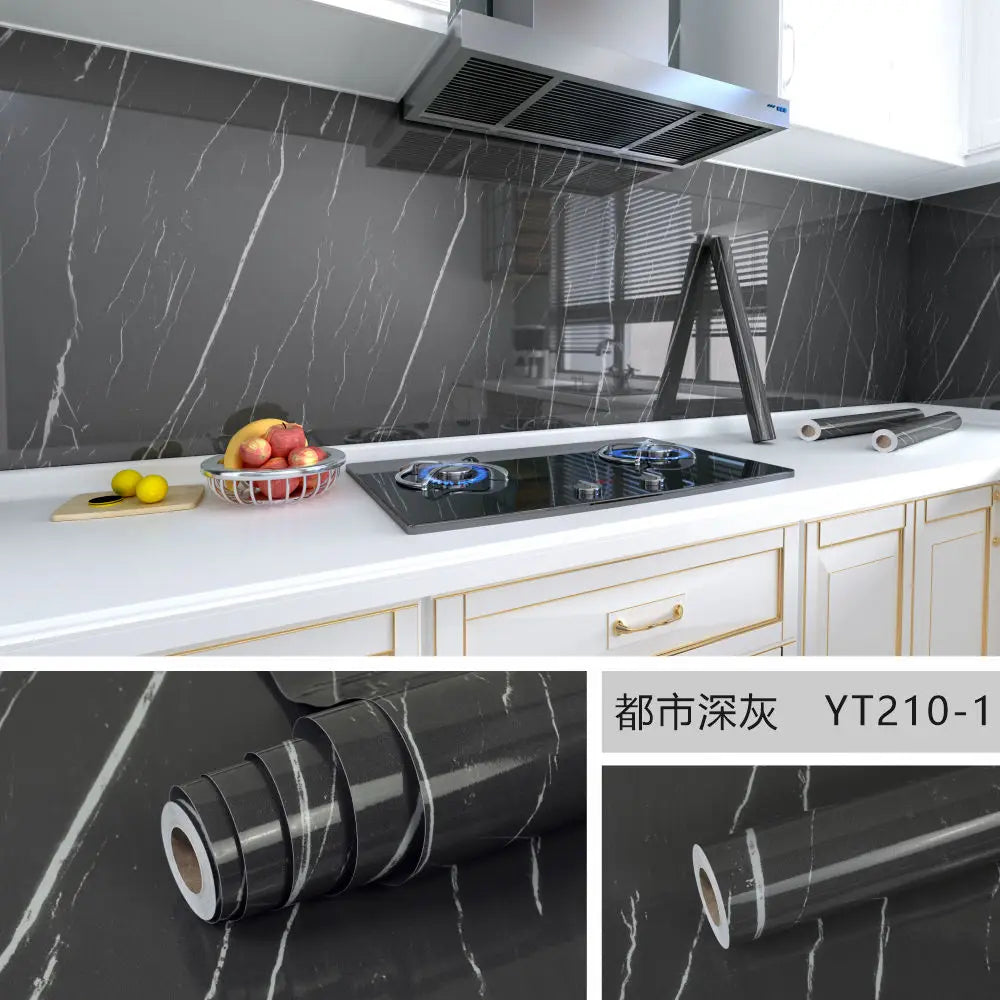 Marble Wallpaper Oil Proof WKIDW002