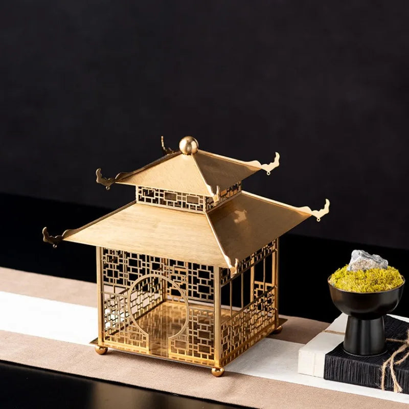 Custom Metal Figurines Sculpture WKIDC001 (Gold)