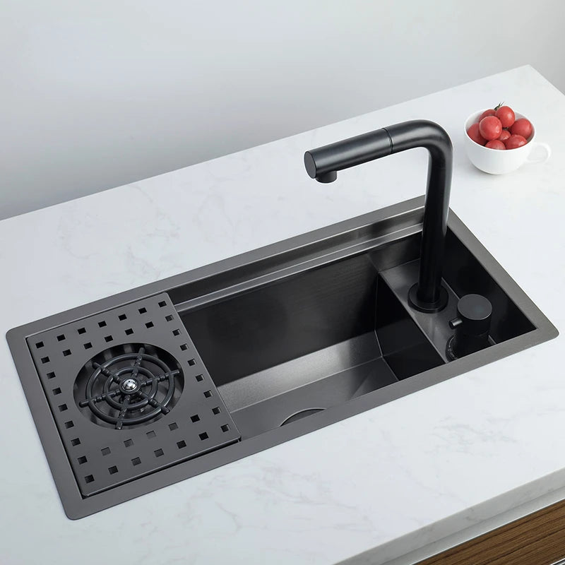Stainless Steel Single-Bowl Sink WKIDK002