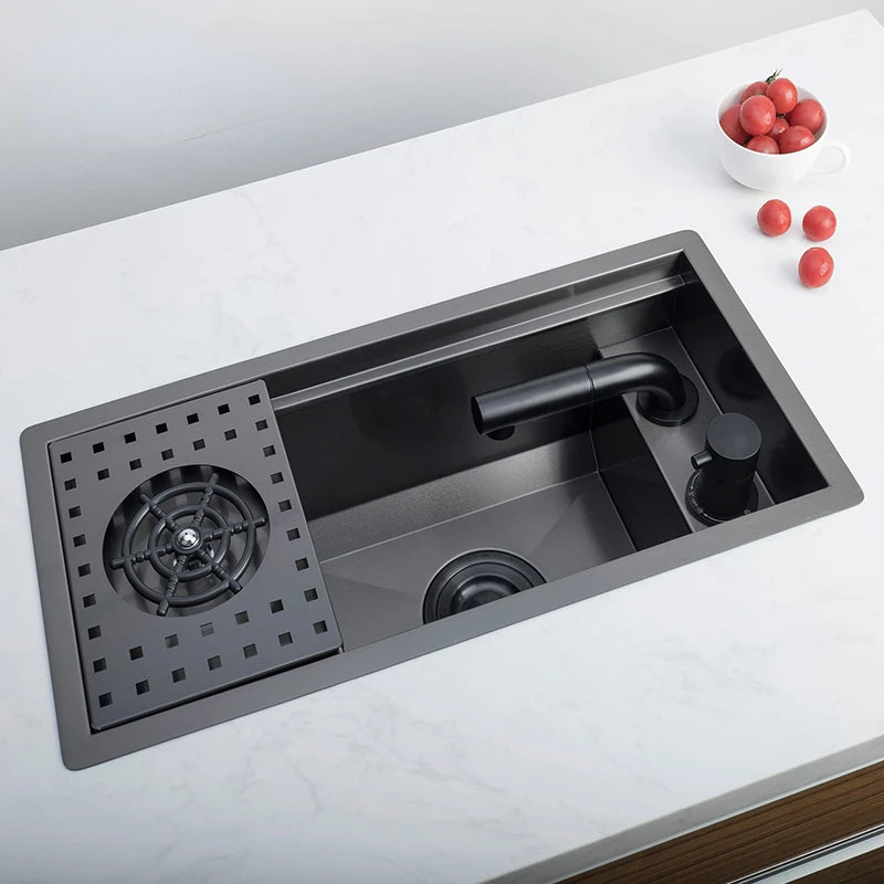 Stainless Steel Single-Bowl Sink WKIDK002