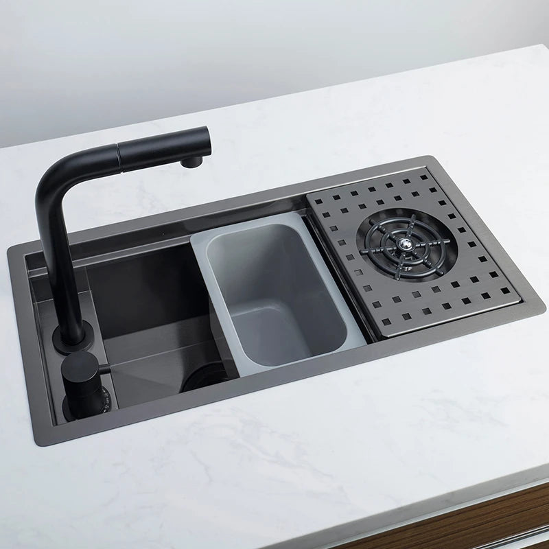 Stainless Steel Single-Bowl Sink WKIDK002